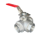Van bi 3 ngã inox 304 tay gạt