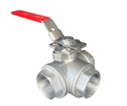 Van bi 3 ngã inox 304 tay gạt