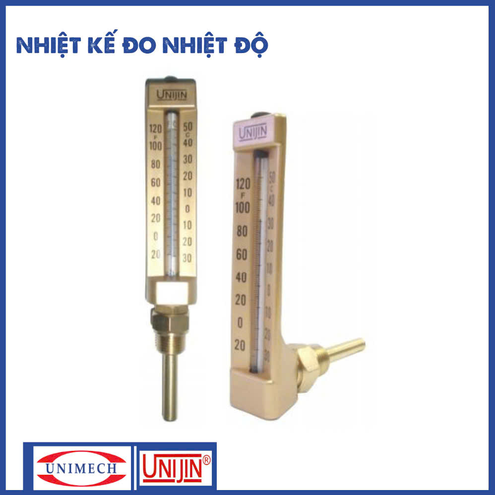 ĐỒNG HỒ NHIỆT KẾ TRONG ỐNG T 400 Unijin MALAYSIA