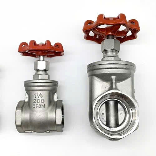 VAN CỔNG INOX 304 NỐI REN ANIX