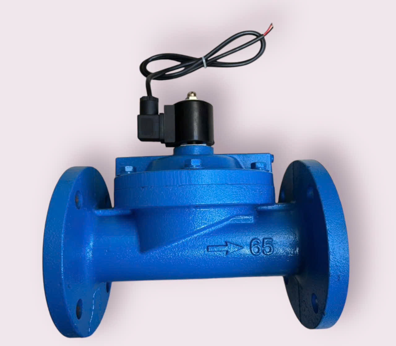 VAN ĐIỆN TỪ GANG MẶT BÍCH DFD HEWCHO