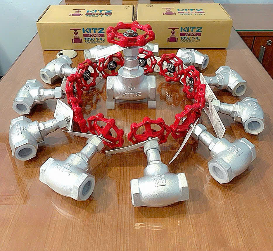 VAN CẦU HƠI GANG NỐI REN 16K