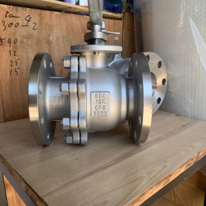 VAN BI INOX 304 DN20 MẶT BÍCH JIS 10K