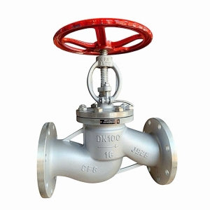 VAN CẦU HƠI INOX 304 MẶT BÍCH PN16 DN50
